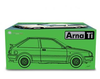 Alfa Romeo Arna 1.3 TI 1984 Blanc capodimonte Laudoracing 1:18 Resinemodell (Türen, Motorhaube... nicht zu öffnen!)